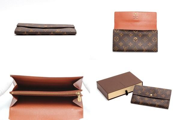 ルイヴィトン Louis Vuitton モノグラムライン ポシェット ポルトモネ クレディ M61726 2つ折り財布 ユニセックス