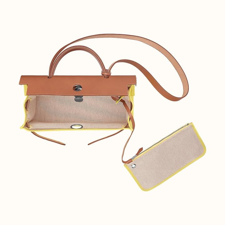 HERMES Herbag Zip 31 Lime エールバッグ ジップ 31 ライム he-ba-8126