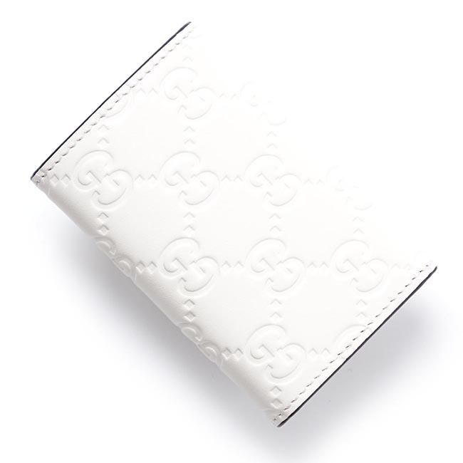 グッチ GUCCI キーケース GUCCISSIMA オフホワイト ホワイト系 388682 cwc1g 9022 レディース