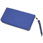 ルイヴィトン LOUIS VUITTON　　モノグラム・アンプラント　LV　ラウンドジップ長財布　ジッピー・ウォレット　デニムアンクル　M41857 