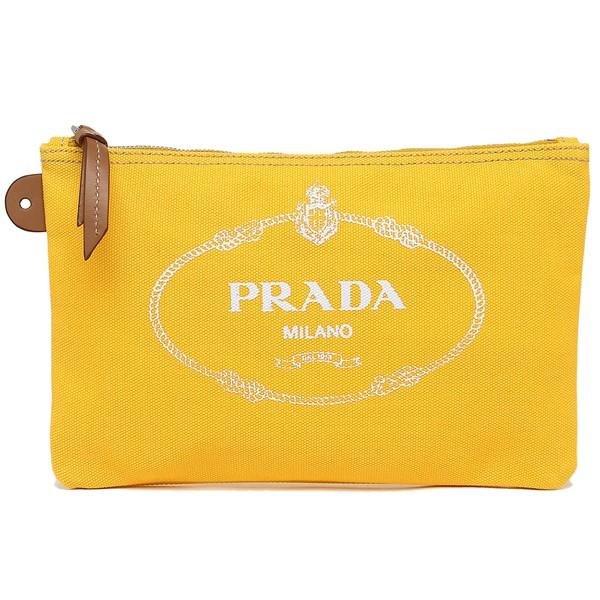 プラダ バッグ PRADA  カナパ CANAPA レディース トートバッグ ショルダーバッグ SOLEIL 黄色 1BG163 ZKI F065Y