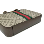 グッチ GUCCI オフィディア GGスプリームキャンバス ウェブ ブリーフケース ビジネスバッグ ベージュ×エボニー×ブラウン メンズ  574793 K5IZT 8340