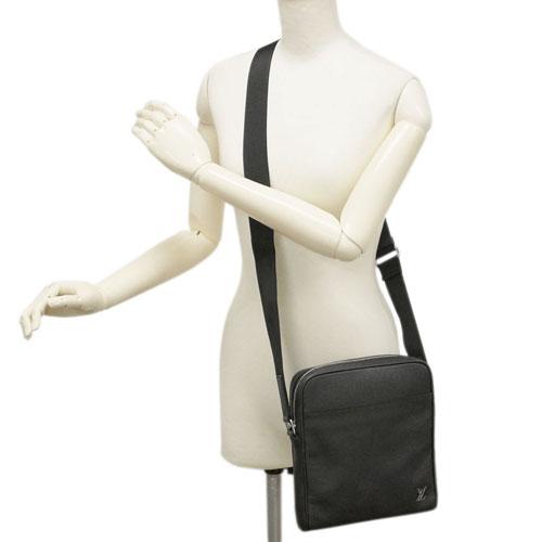 ルイヴィトン バッグ ヴィトン タイガ LV メンズ メッセンジャーバッグ ショルダー 斜め掛け メッセンジャー PPM ノワール M30265