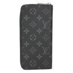 ルイヴィトン　モノグラム・エクリプス　LV　メンズ　ラウンドファスナー長財布　ジッピー・ウォレット ヴェルティカル M62295