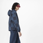 LOUIS VUITTON LV ジャイアントダミエレースウインドブレーカ 1A0256