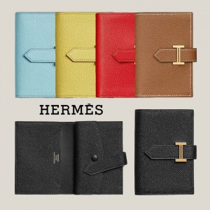 エルメス二つ折り財布 ウォレット べアン ミニ H039796-01