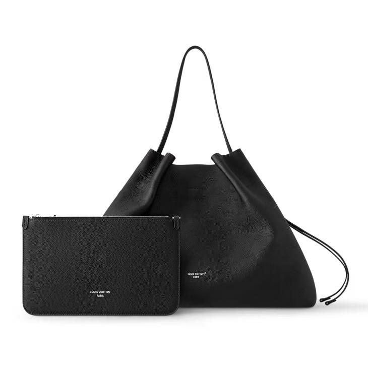 ルイヴィトン LV マヒナ ポーチ付 トートバッグ Boundless M13179 M13180